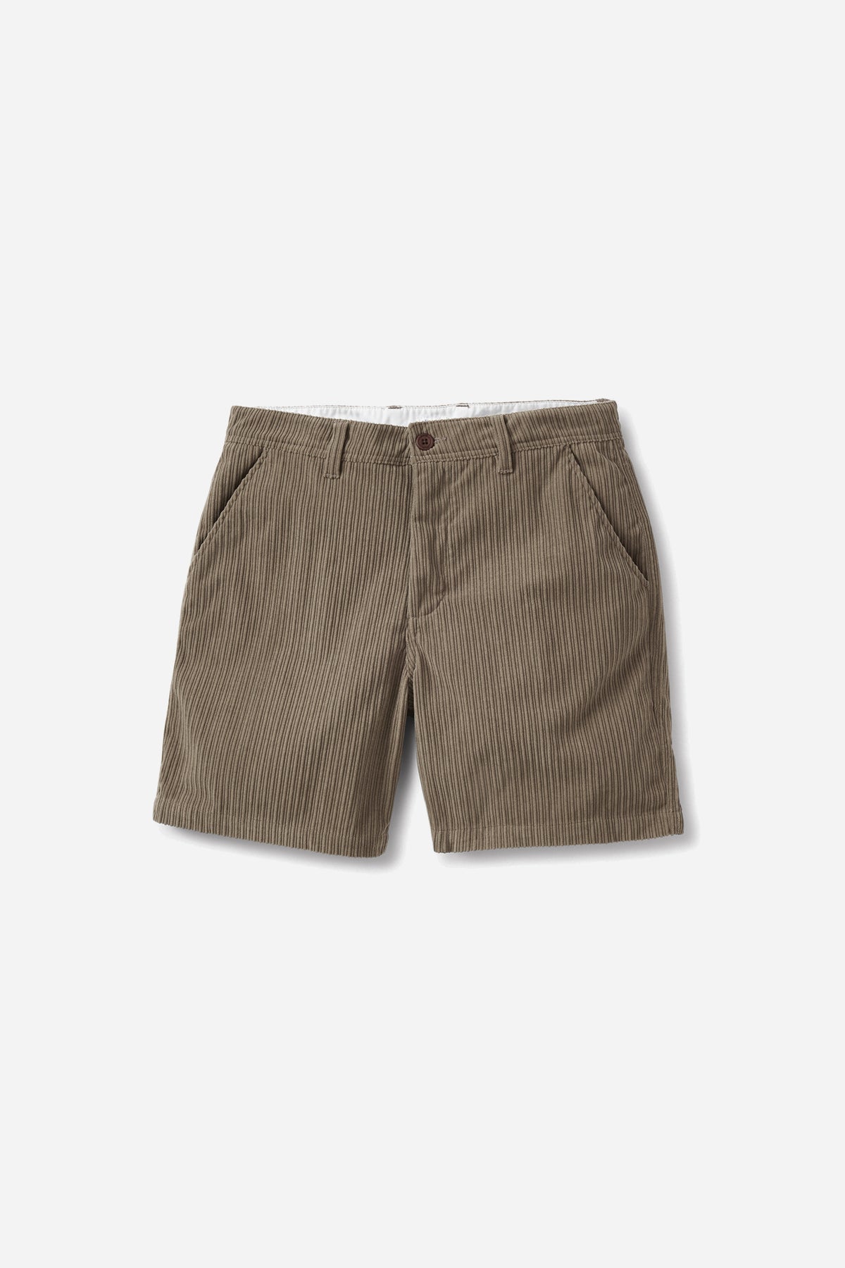 Katin Kenneth Short in Gravel high low corduroy #color_gravel
