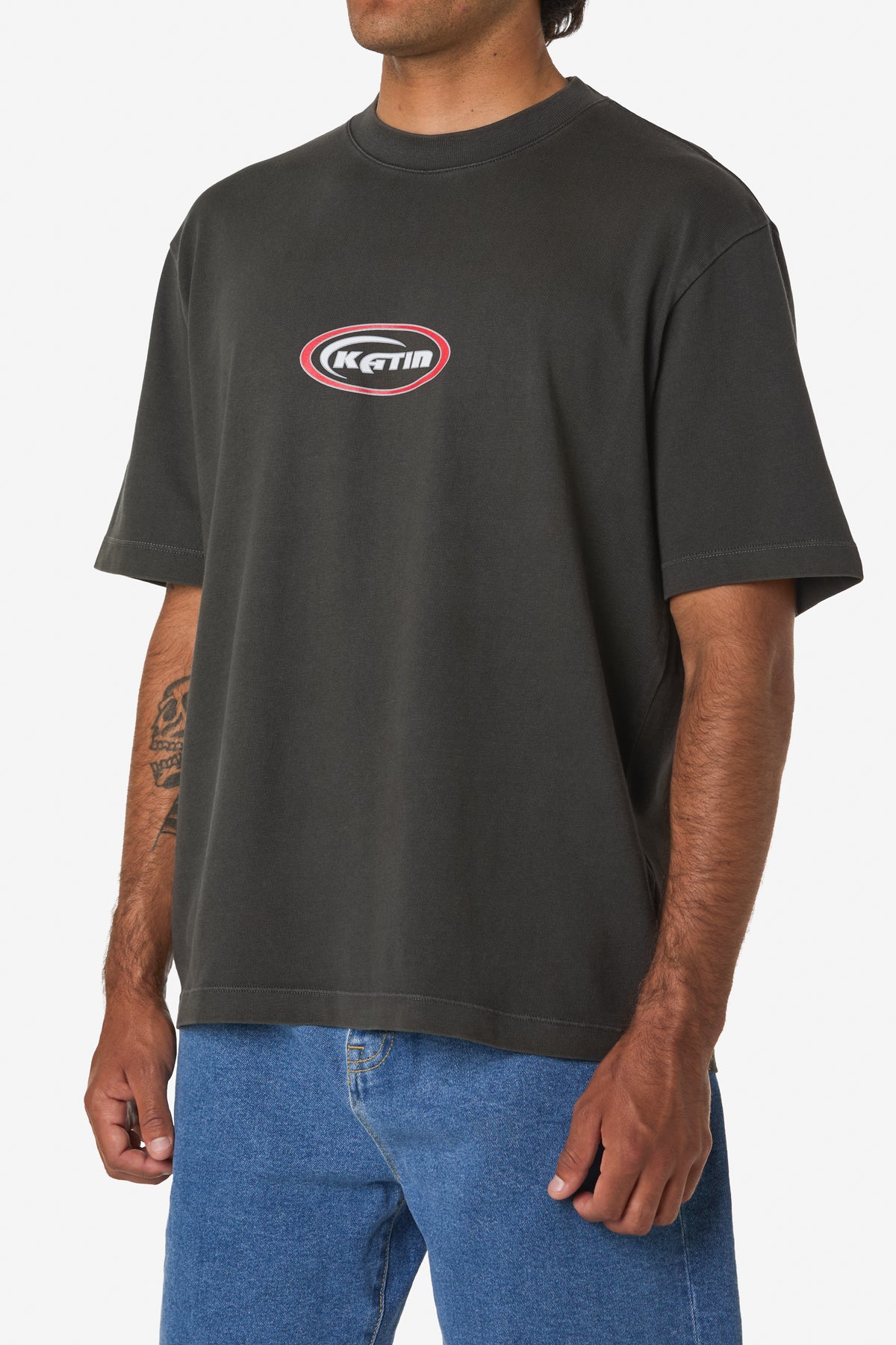 CRESCENT BOX FIT TEE