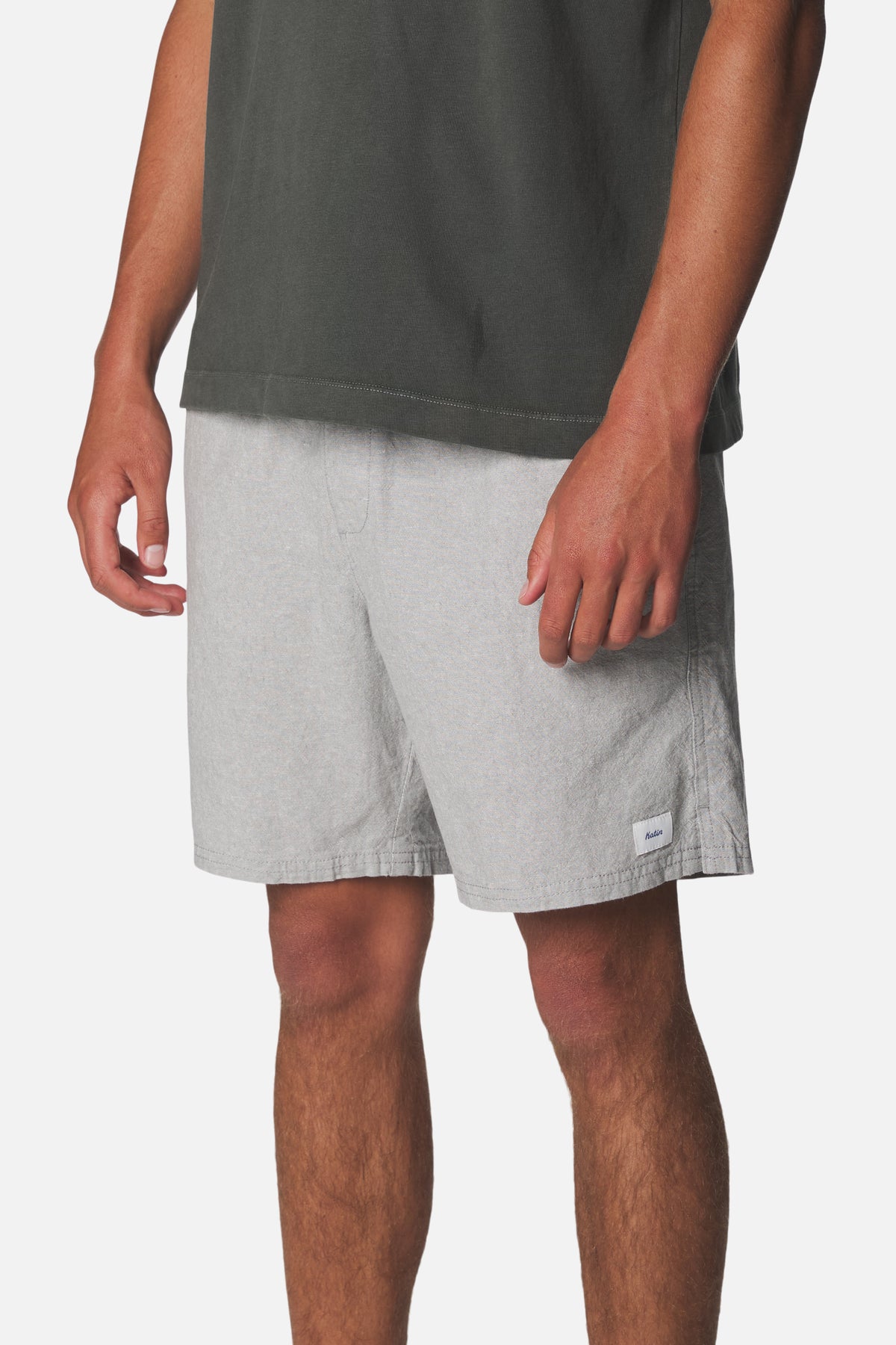 Katin Isaiah Local Short in Neutral Gray #color_neutral gray