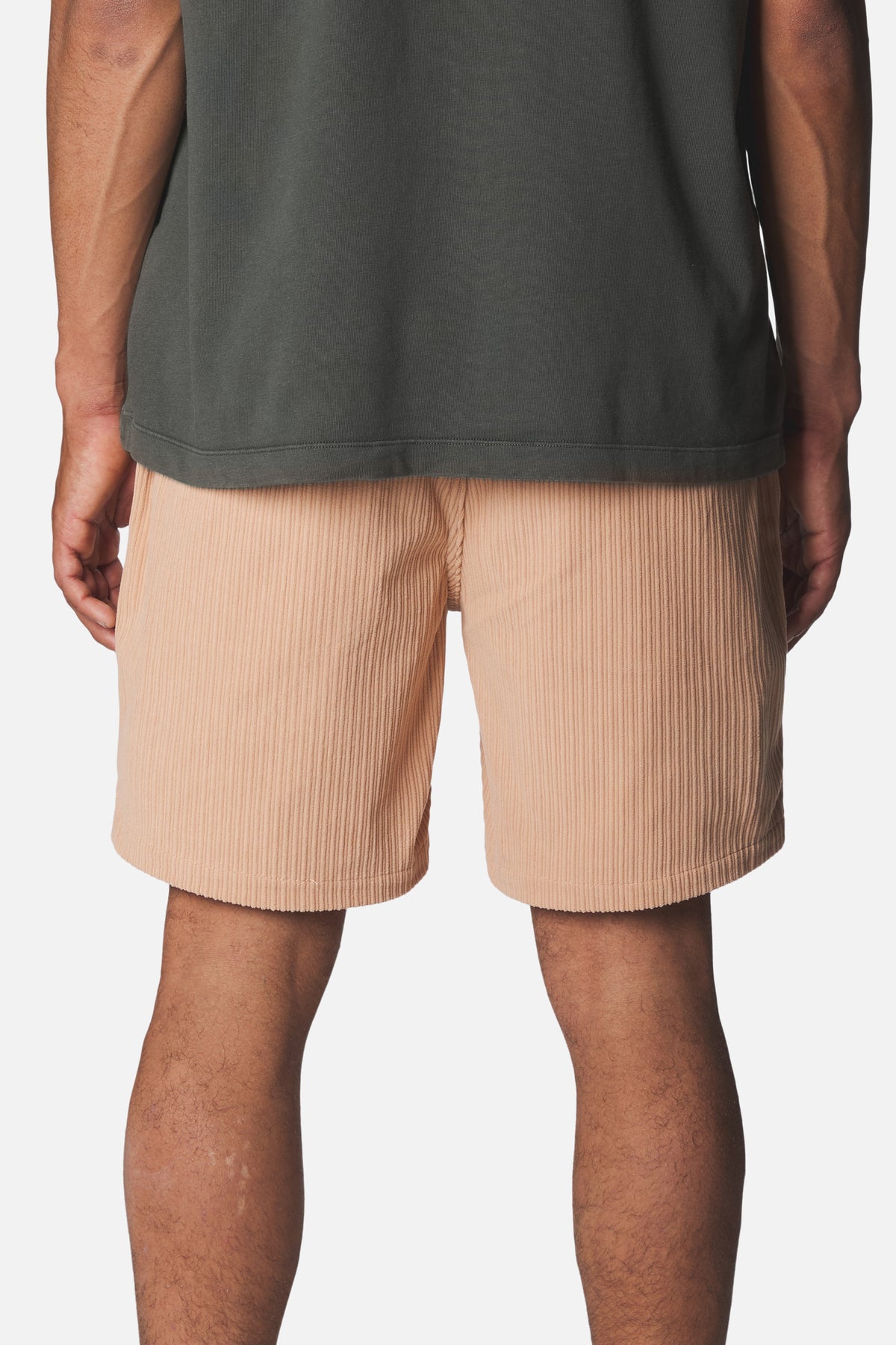 Katin Kenneth Short in Brush high low corduroy #color_brush