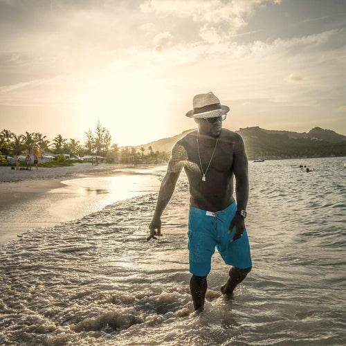 SPOTTED: Kevin Hart Sports Katin Kylon Trunks on Honeymoon - Blog post image