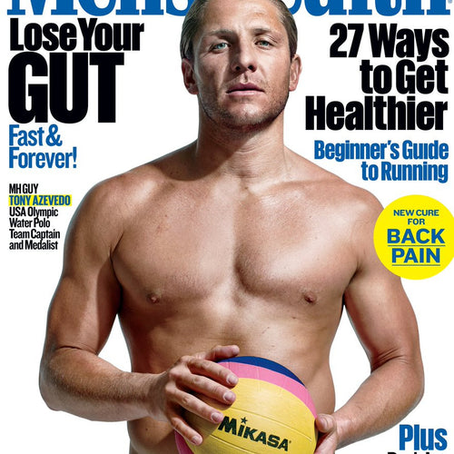 PRESS: Katin Explorer Tony Azevedo on Men's Health Magazine Cover - Blog post image