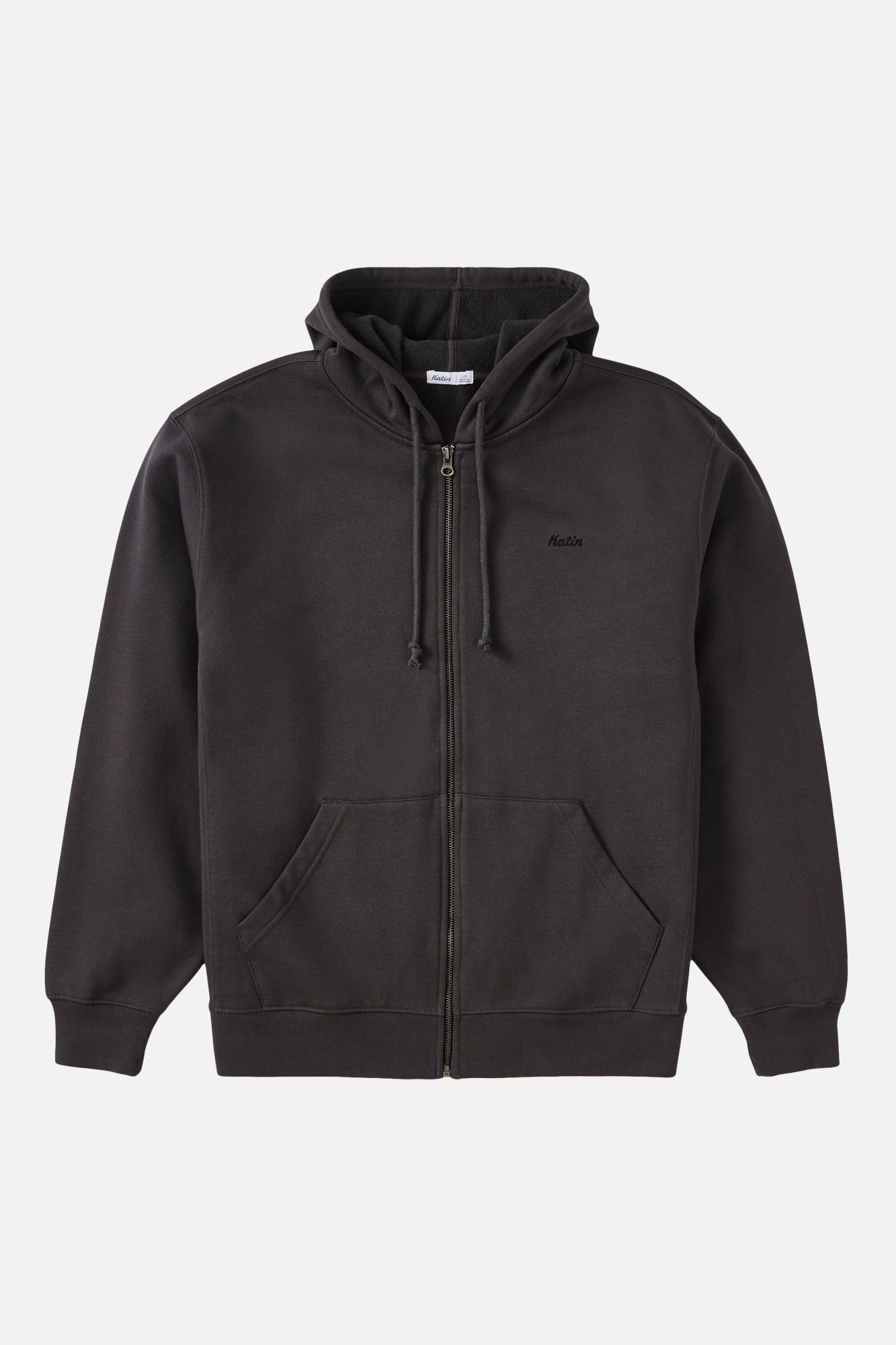 EMBROIDERED FULL ZIP HOODIE