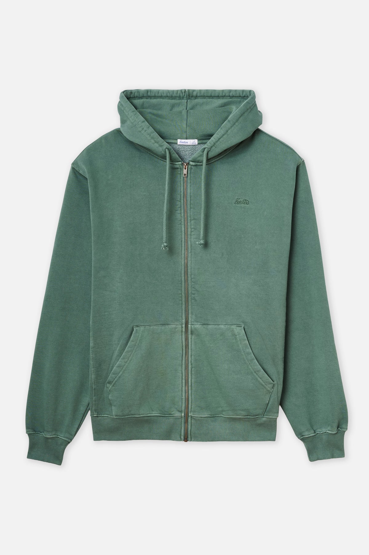 EMBROIDERED FULL ZIP HOODIE