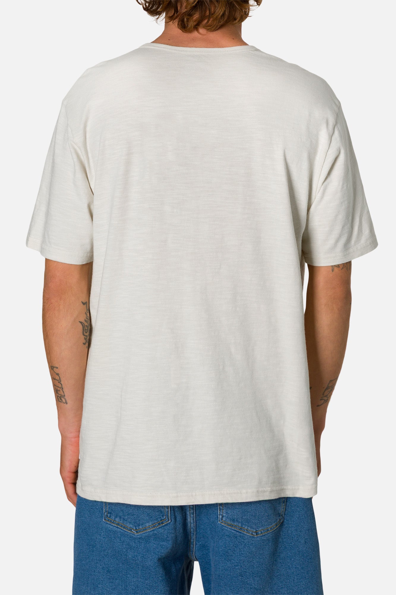 Katin folk henley tee vintage white 05 _1