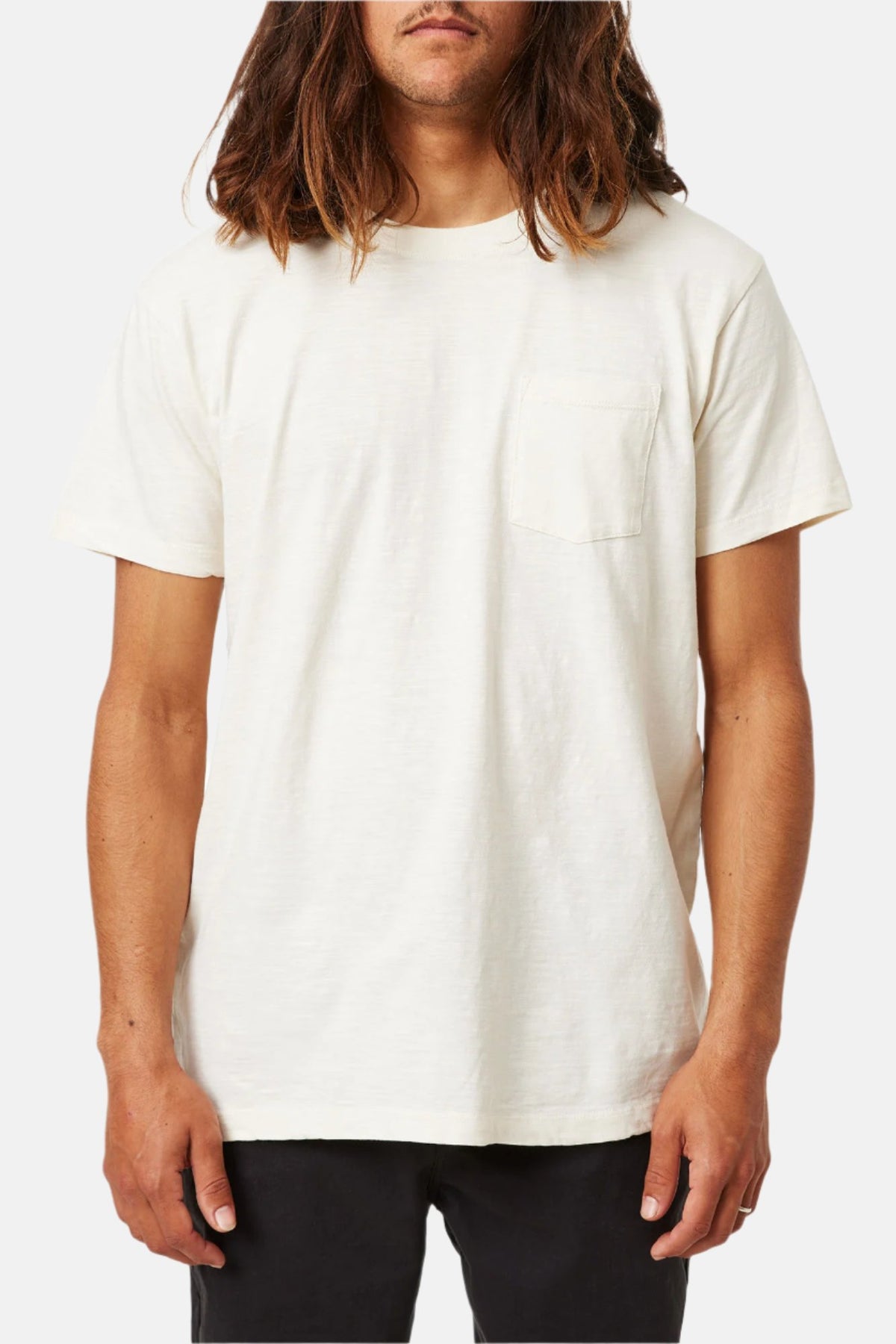 white t-shirt on a white background