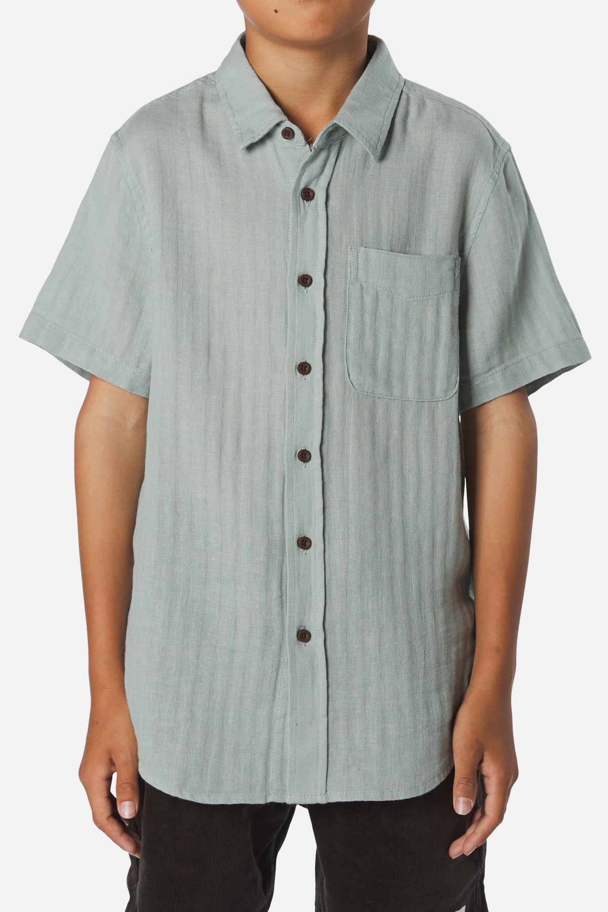 BOYS ALAN SOLID SHIRT