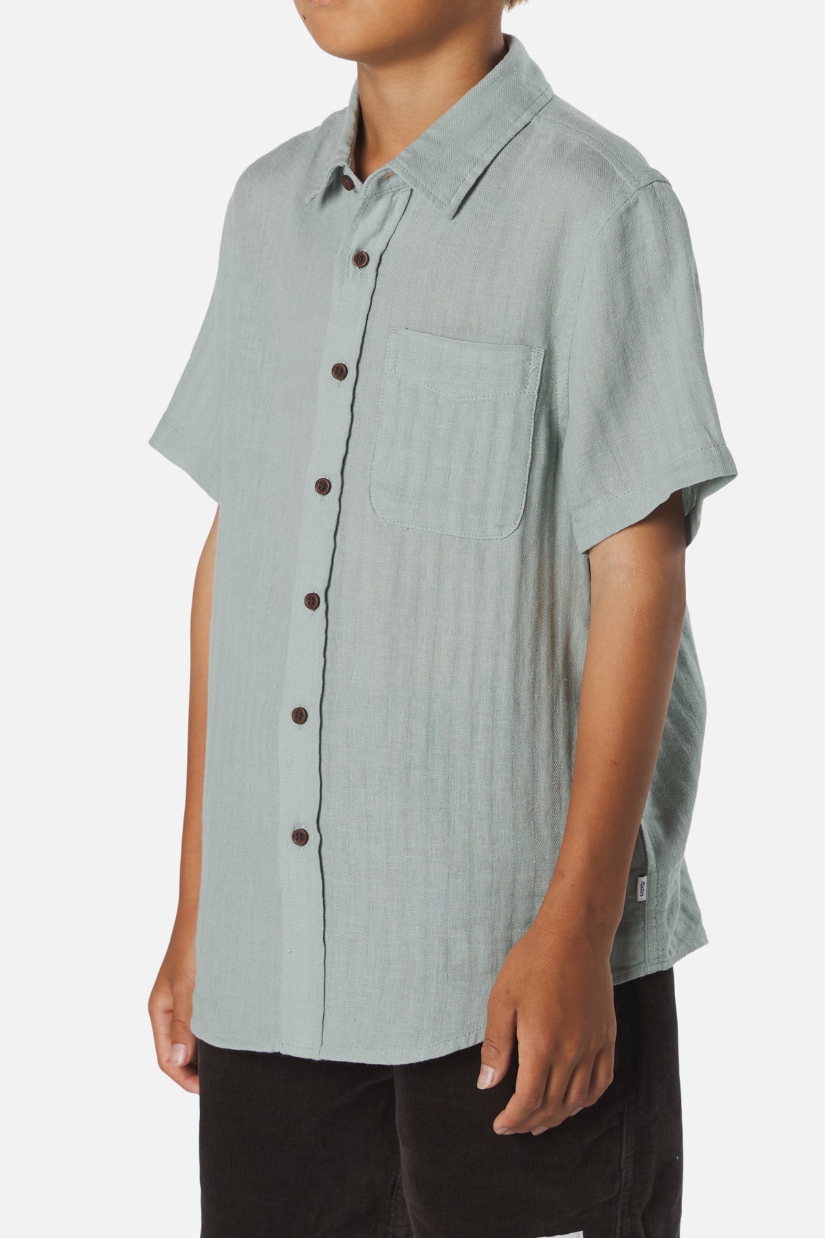 BOYS ALAN SOLID SHIRT