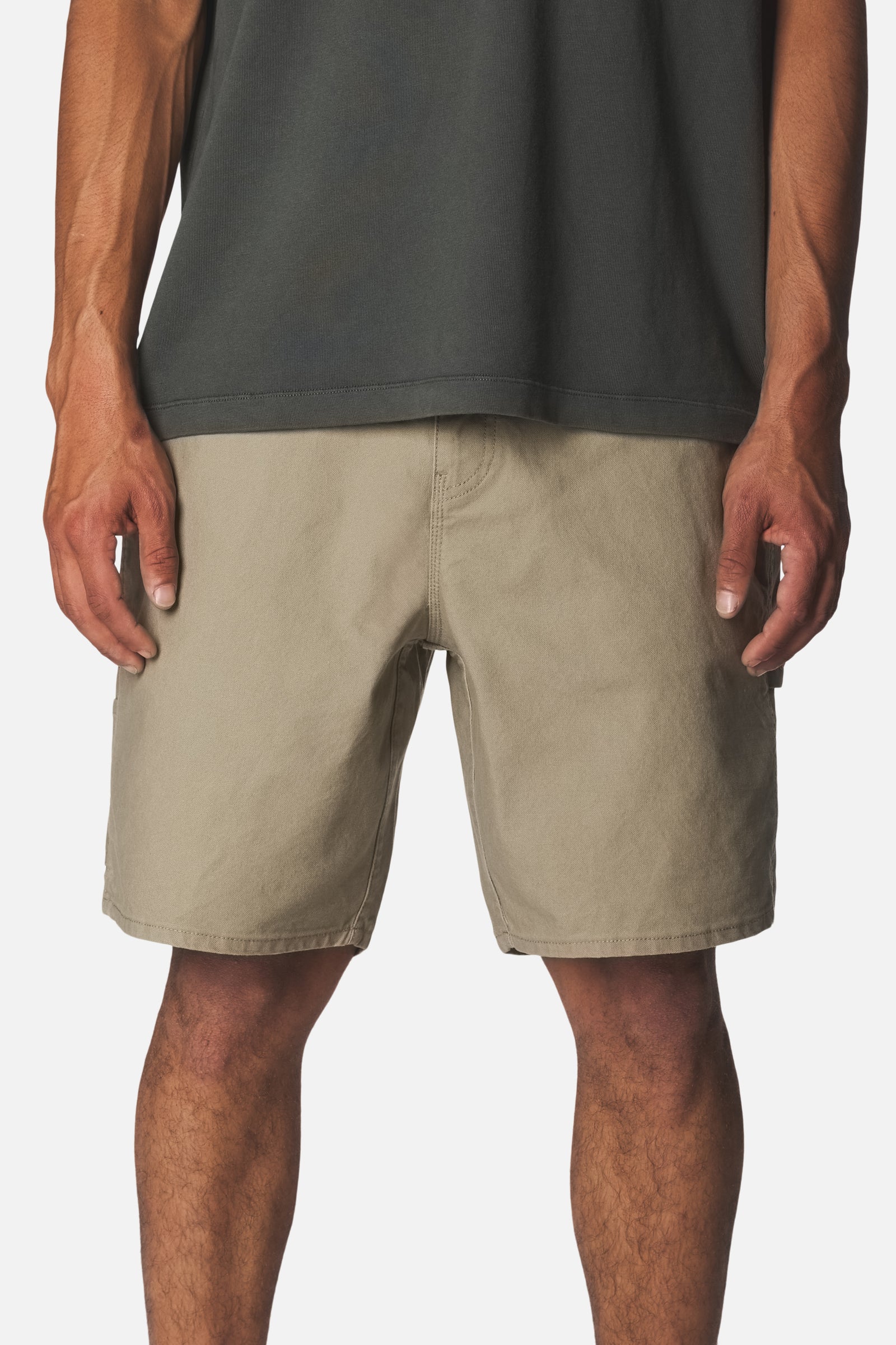 Katin su26 walkshorts stanley short gray rock on model front2